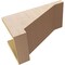 Ekena Millwork 9"W x 18"D x 9"H Wide Burlington Rough Cedar Woodgrain TimberThane Corbel, Primed Tan CORUR09X18X09BURRCPR - alternate 5